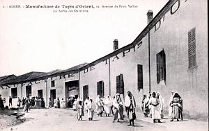 ALGER - AVENUE DU FRAIS-VALLON - MANUFACTURE TAPIS